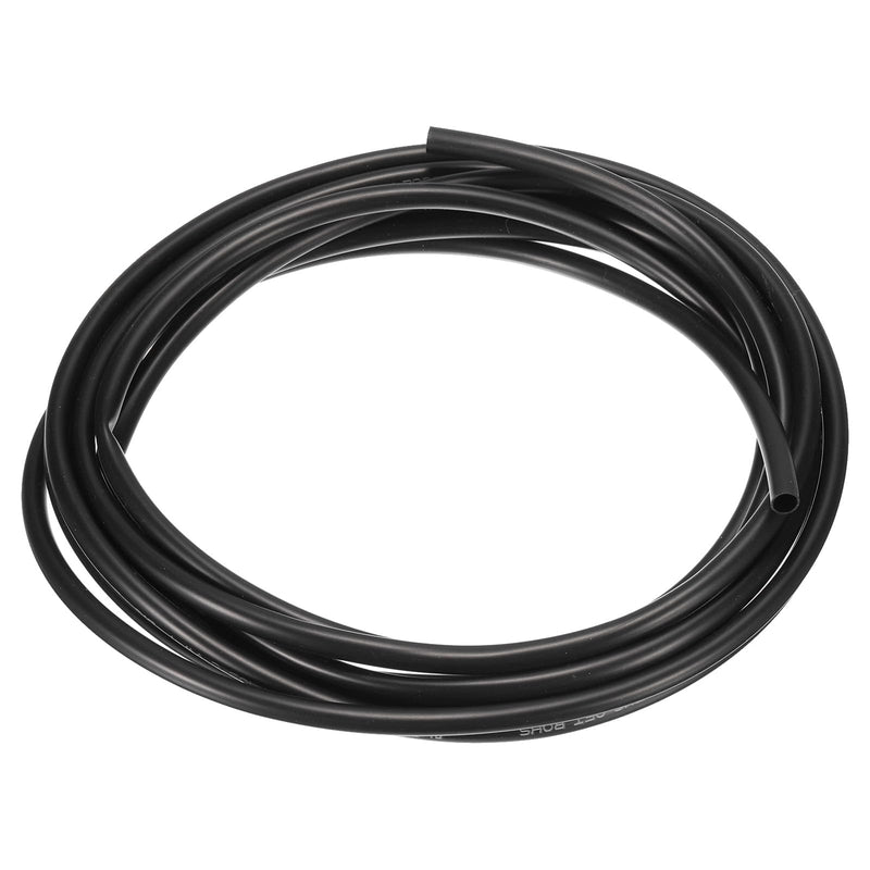 uxcell Black PVC Tube Wire Harness Tubing, 4mm ID 10ft Sleeve for Wire Sheathing Wire Protection