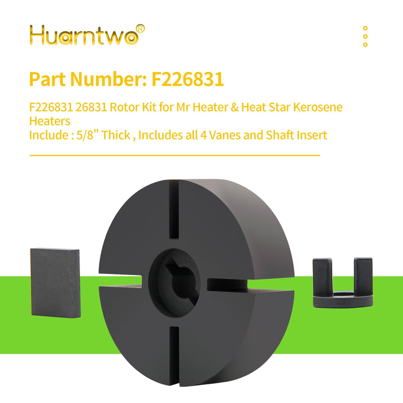 New Replacement F226831 26831 Rotor Kit for ALL Mr. Heater & Heat Star Heaters 50,000 thru 210,000 BTU