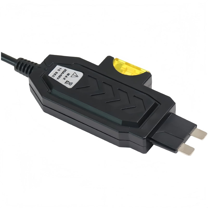 Automotive Circuit Fault Probe Tester, CNBJ-611 Car Circuit Tester, Automotive Fuse Tester Max 48V, Circuit Fault Test Tool, Blade Fuse with Gloves New (2 Sets) 2 Sets