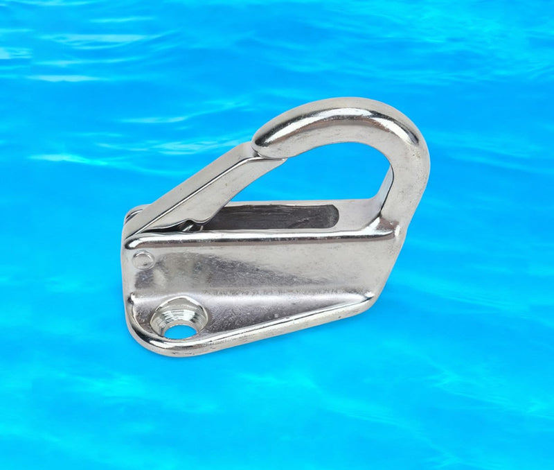 Marine Hardware Hook, Heavy Duty Boat Hook, 6Pcs Fender Hook Stainless Steel Heavy Duty Spring Buckle Type Fender Hanger for Home Marine Engineering