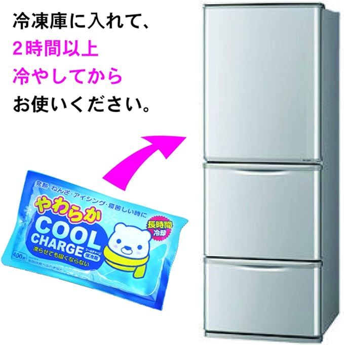 Kiyo Pyrethrum Soft Cool Charge (5 Pieces) Ice Pack Icing [Soft Type] - NewNest Australia