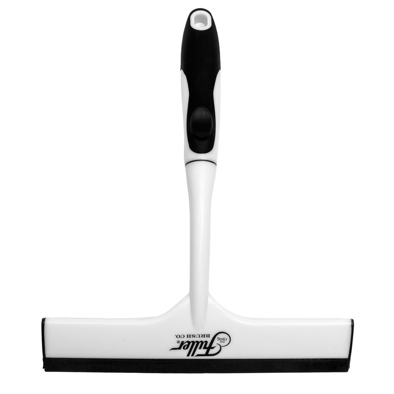 Fuller Brush Easy Grip Handheld Squeegee - for Shower Walls, Doors, Tub Surfaces, Windows, Mirrors & Vehicle Windshields - ThermoPlastic Rubber Blade - Comfort Grip Handle with Built-in Finger Groove 2