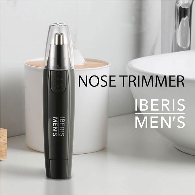 Ohm Electric Iberis HB-FPN808 00-5860 Men's Nose Trimmer, Nose Hair Cutter, Electric, For Men, Battery Operated - NewNest Australia