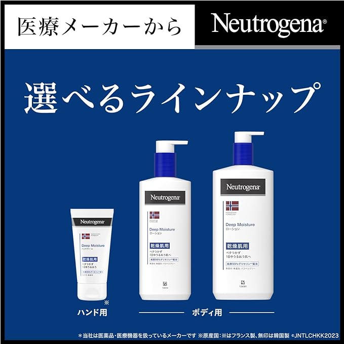 Neutrogena Norwegian Formula Deep Moisture Body Milk for Dry Skin Unscented 250ml Liquid Non-sticky Summer - NewNest Australia