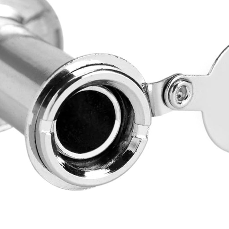 Plplaaoo Door Peephole with 220 Degree Wide Viewing Angle – One-Way Door Peephole with Reverse Privacy Cover | Fits for1.37-2.16inch Thick Doors | Zinc Alloy Security Peephole for Door