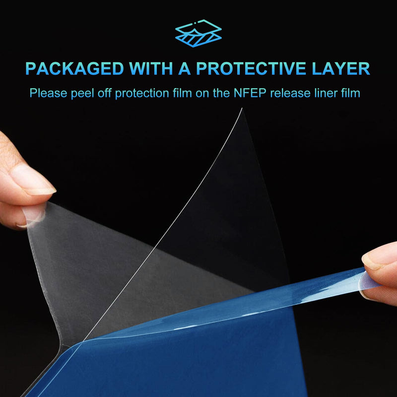 ALadrs 5PCS PFA NFEP Release Film for ANYCUBIC Photon M3 Premium,ELEGOO Saturn 3,Saturn Ultra,Saturn 2,Sonic Mighty 8K,Photon M3 Premium LCD Resin 3D Printer 320x220x0.127mm 320x220x0.127mm(5pcs)