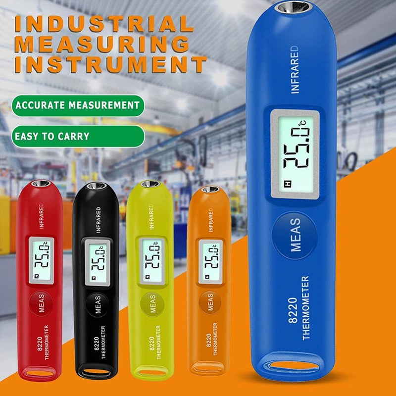 Digital Infrared Thermometer LCD Handheld Portable Temperature Pen for Industrial Use