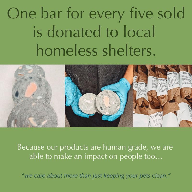 Medicated Organic Dog Shampoo for HotSpots | Bar Shampoo for Dogs | All Natural Dry Coat Dog Shampoo for Allergies and HotSpots (1) 1 - PawsPlanet Australia