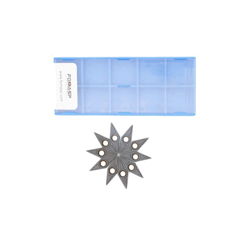 VCMT221 / VCMT110304-PM of CNC Carbide Inserts for Turning Cutting Tools, The Chip Breaker"PM" fit for Semi-Finishing Metal Cutting, 10 PCS.