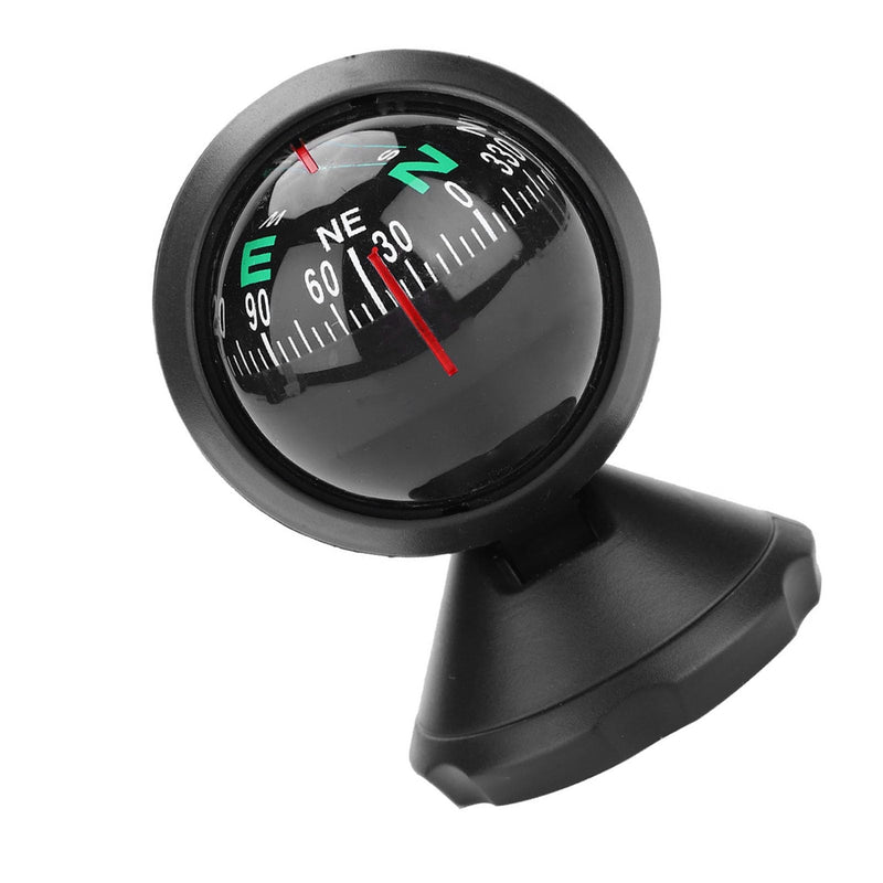 Gegong Adjustable Night Vision Compass for Boats Vehicles Black Marine Ball Compass
