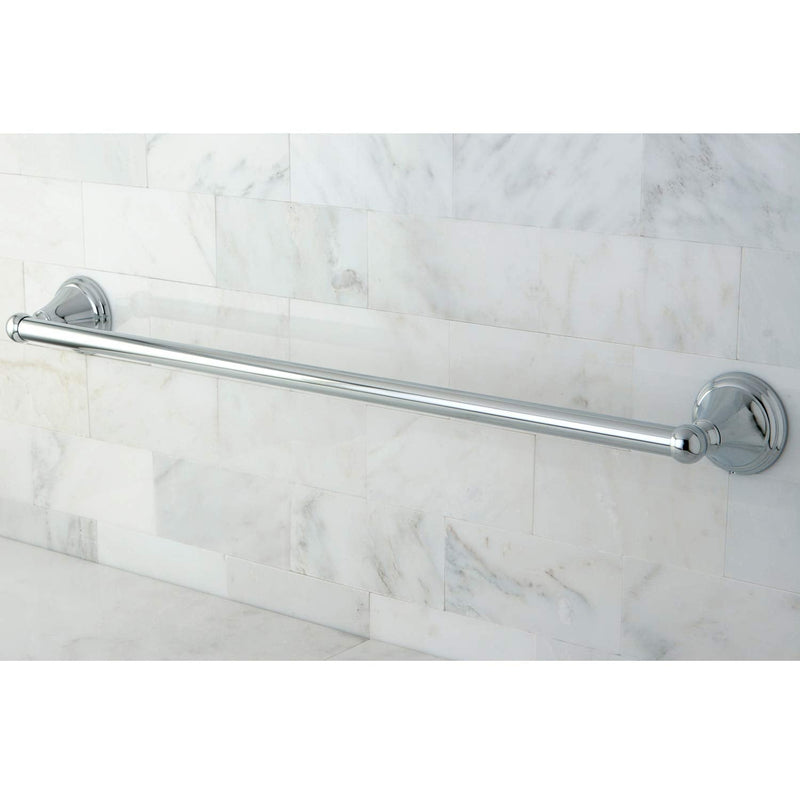 Kingston Brass BA2971C Governor -Towel Bar, 24" Length, Polished Chrome