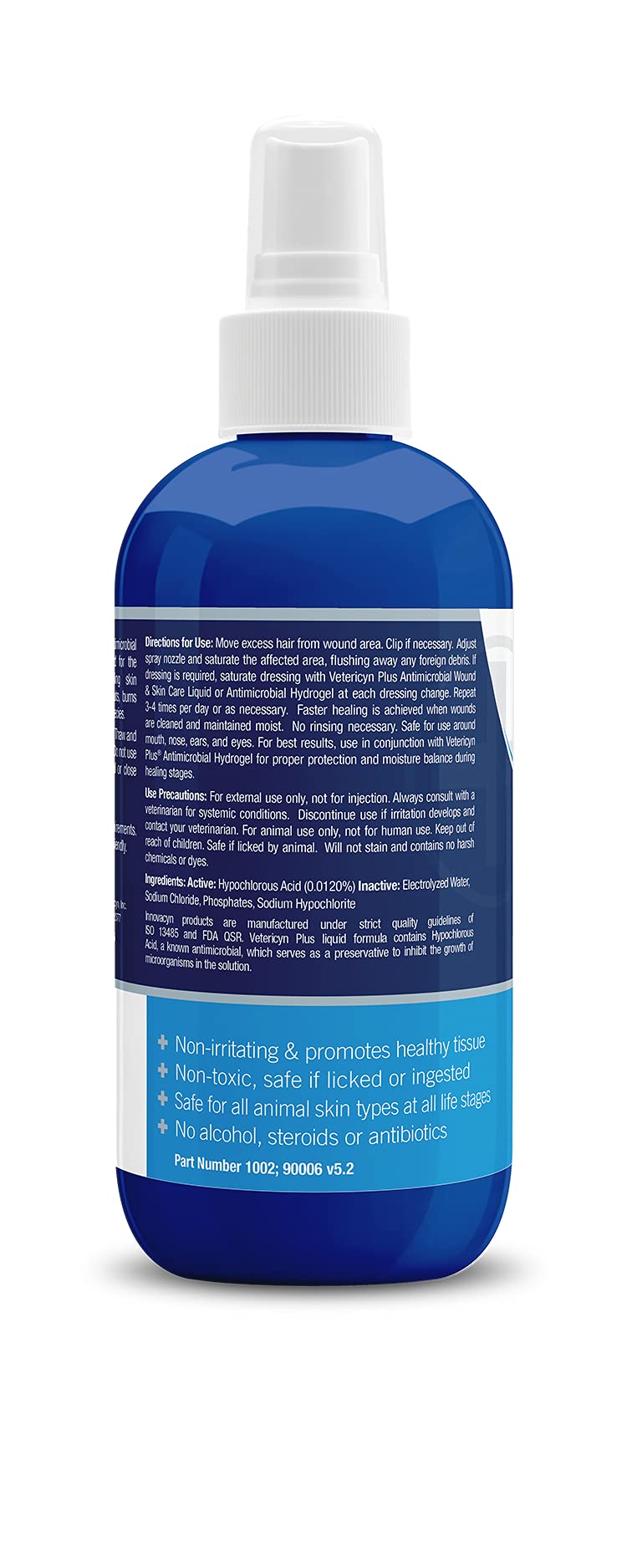 Vetericyn Wound and Skincare - Liquid Spray - 236ml & Plus VF Wound and Skin Care Hydrogel, 120 ml - PawsPlanet Australia