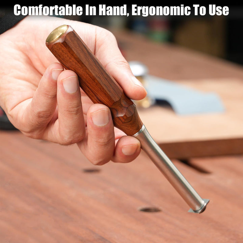 TOOLCOOL Carbide Scraper Glue Scraper Woodworking Tool Wooden Handle