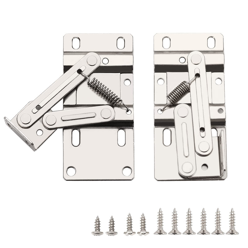 Furniware 1Pair Tip Out Tray Hinges, Standard Sink Hinges for Sink-Front Drawer, Steel 1 Pair(2 pack)