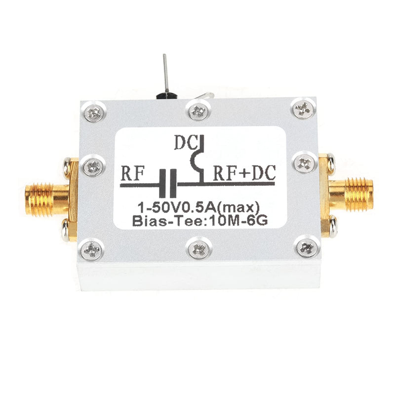 for Optical Fiber Communication Broadband 1 Pcs 10Mhz 6Ghz Bias Tee 10Mhz 6Ghz Broadband Radio Frequency Microwave Coaxial Bias Blog Rtlsdr Quad Sdr