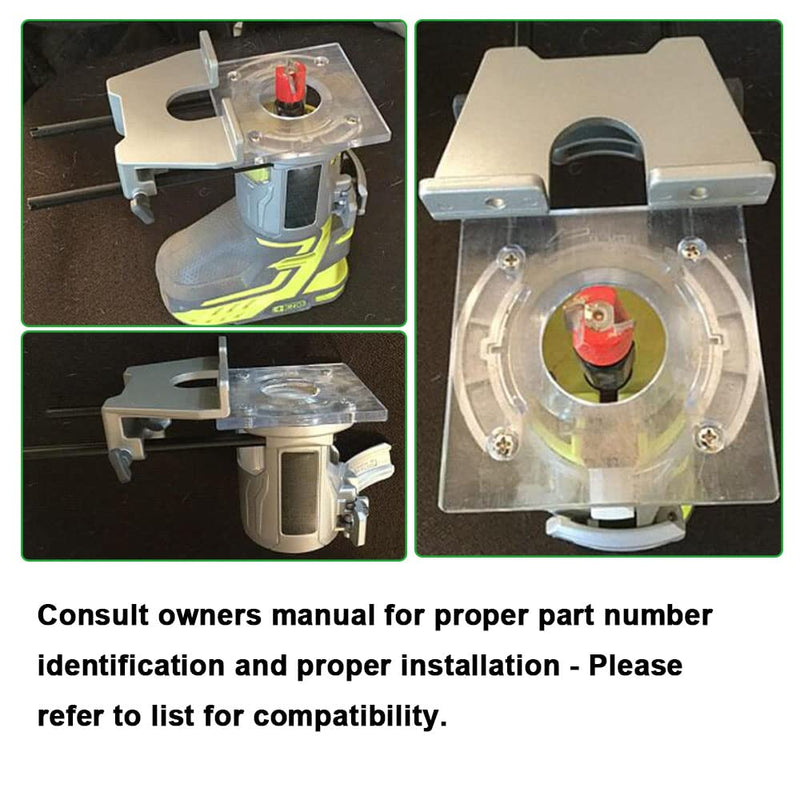 204358001 Edge Guide Assembly/Trim Router Edge Guide - by Ohoho - Compatible with Ryobi Router Edge Guide - Fits Model P601, PCL424B, PCL424, R2401, P206