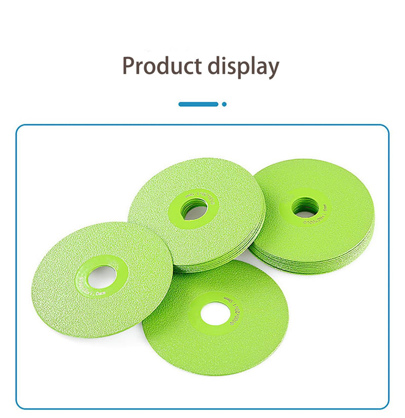 Indestructible disc 5.0 -Rock Plate Flat Grinding Blade, Ceramic Tile, Marble Edge Trimming, 45 Chamfer Grinding Cutting Blade, Ultra Wide fine Sand Sweeping Saw Blade (3) 3