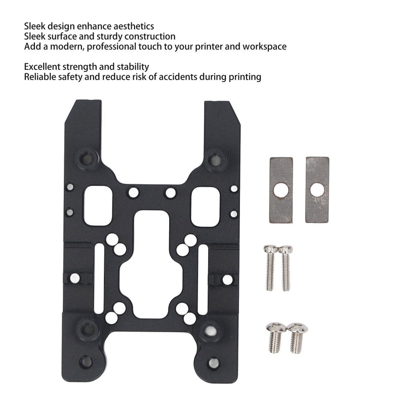 Metal Bracket Kit 3D Printer with Strong Stability Accurate Dimension High Heat Aluminum Alloy CNC Parts for 2.4 Compatible with Stealthburner