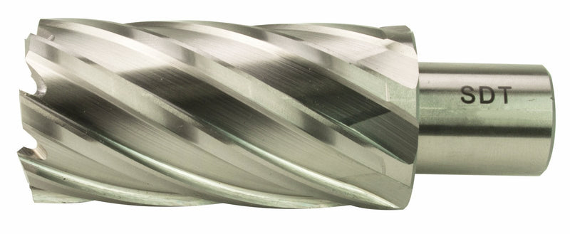 Steel Dragon Tools 1-3/16" x 2" High Speed Steel Annular Cutter with 3/4" Weldon Shank