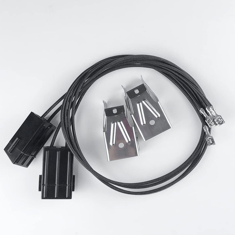 WB2X8228 Element Receptacle and Wire Kit - Compatible with GE Hotpoint Electric Ranges Replacement Stove Cooktops Surface Burner Terminal Block Replaces AP2013499, PS242972 250535-4 Pack - NewNest Australia
