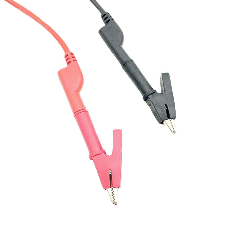 Makeronics 22PCS Back Probe Kit |15 Pcs 30V Back Probe Pin | 5 Pcs 4mm Banana Plug to Alligator Clip Circuit Test Wires (39.37 inch / 1m Length) | 2 PCS Alligator Clips 22 PCS