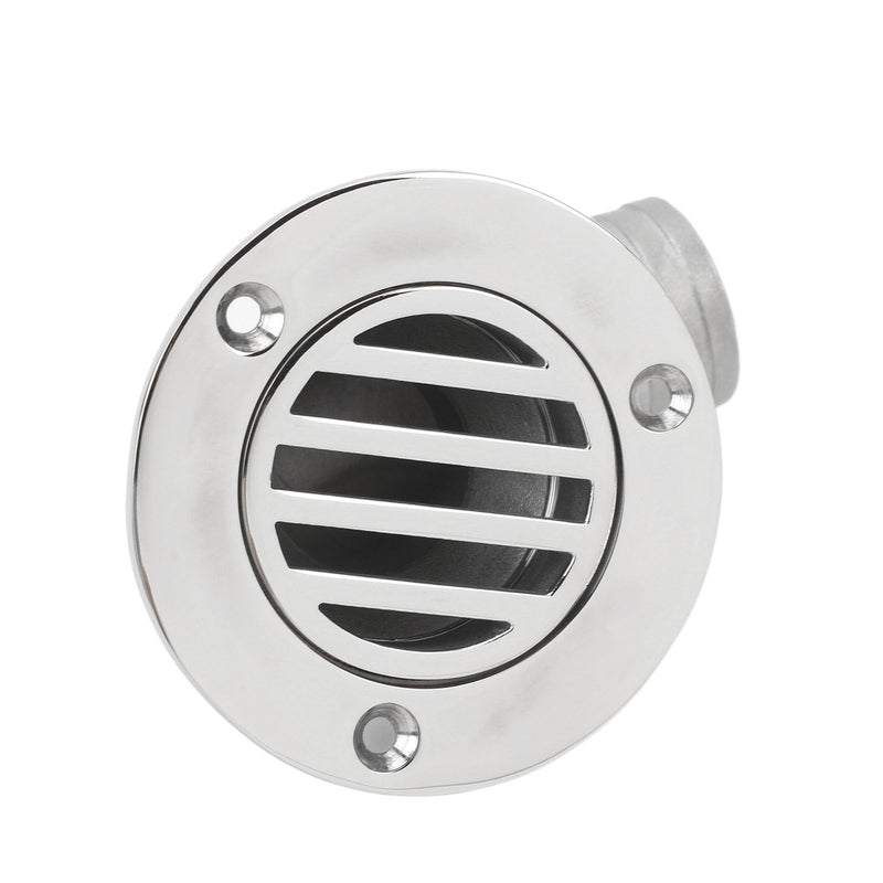 Marine Deck Drainer 316 Stainless Steel Split 90 Degree Elbow Deck Drain 32mm Diameter for Fishing Boats Yachts Commercial Vessels Seawater Corrosion Resistant