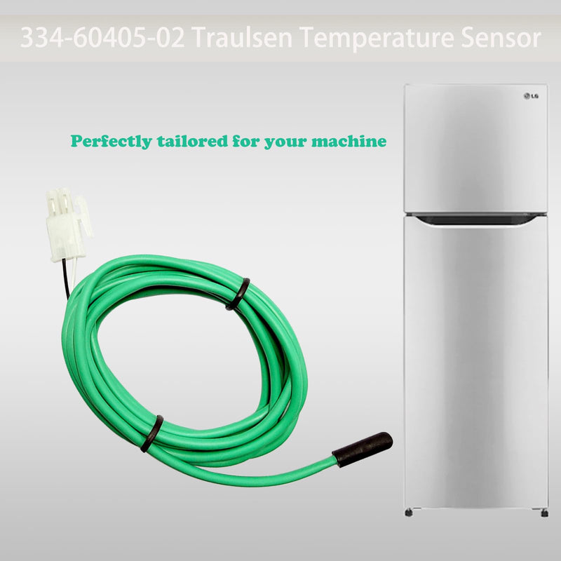 334-60405-02 74 Inch Green Coil Traulsen Temperature Sensor Probe（2PCS） | 337-60405-02 Replacement with Traulsen G1000, G2000, G22000 Refrigerator Cabinet 1 Year Replacement Service Easy to Install