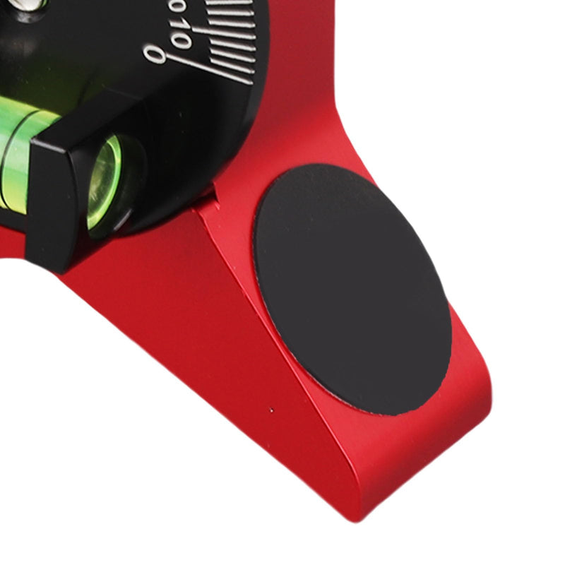 Tyenaza Pipe Center Finder, Y-Shape Pipefitter Gauge with Dial Bubble Protractor, Pipe Marking Tool for 1-1/2" to 6" Pipes