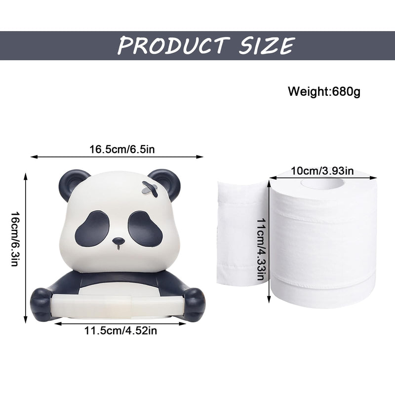 Cute Toilet Paper Holder Wall Mount, Funny Animals Toilet Paper Roll Holder, Toilet Paper Roll Dispenser for Kitchen Bathroom (Rabbit) Rabbit