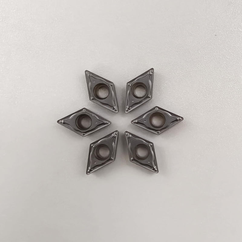 20PCS DCMT21.51 DCMT070204 Lathe Turning Inserts for Stainless SteelCR6011 1-20P-DCMT070204-MM-CR6011