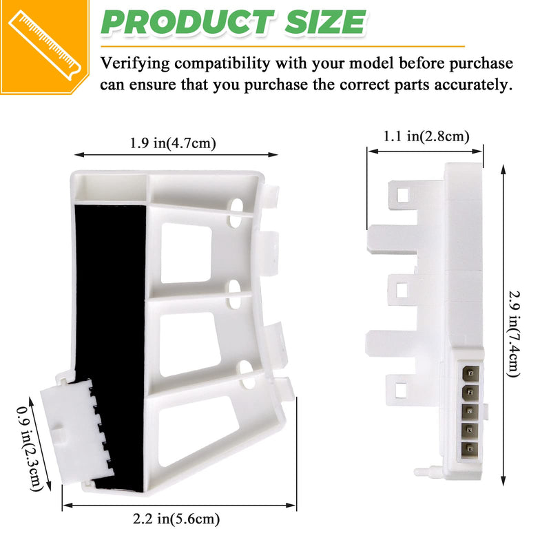 6501KW2002A Washer Rotor Position Sensor (2025 Upgrade) Fit for Kenmore LG wm2016cw wm3170cw wm3370hwa wm3575cw Hall Sensor OEM 6501KW2002A 6501KW2002B Washer Rotor Position Sensor