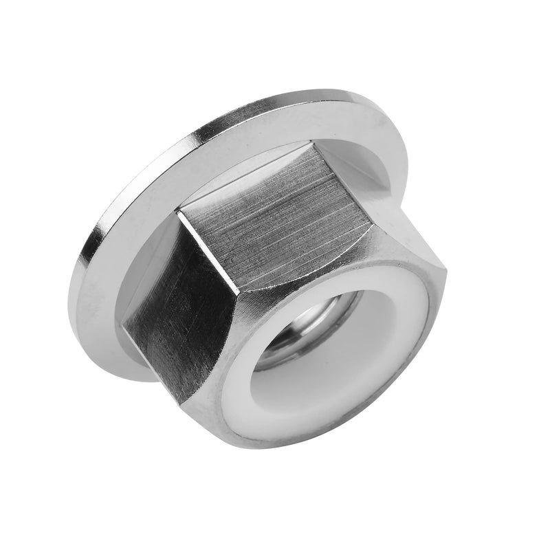 Titanium Ti Tc4 Gr5 M14x1.5 Pitch 1.5mm Motorcycle Sprocket Flange Lock Nut Pack of 2