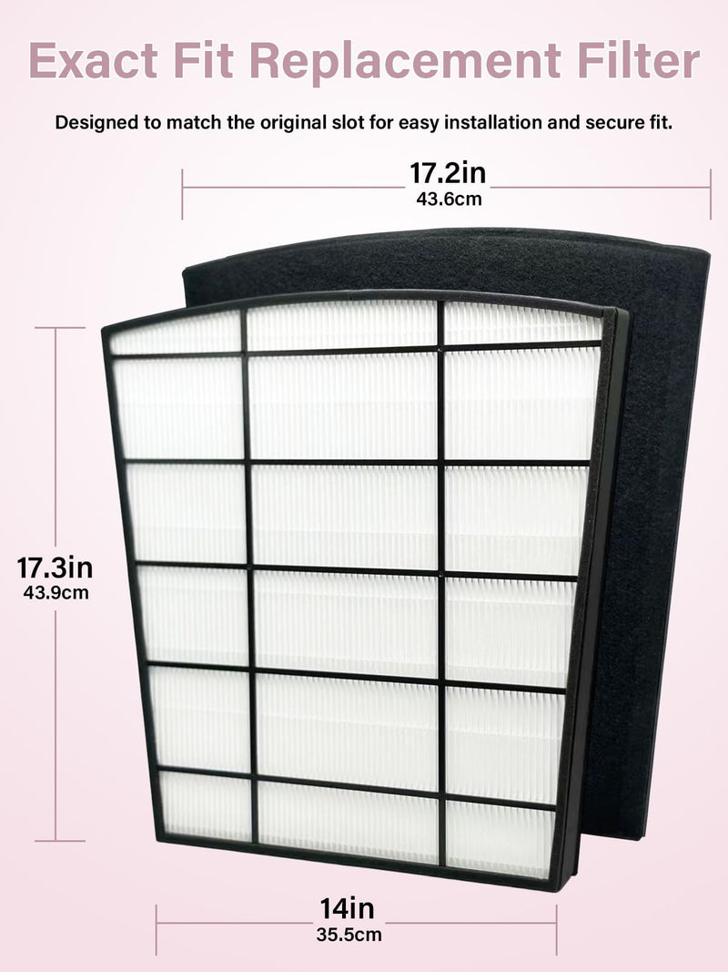 HP800 Replacement Filter for Hunter HP800, 1 Filter + 4 Pre-Filters