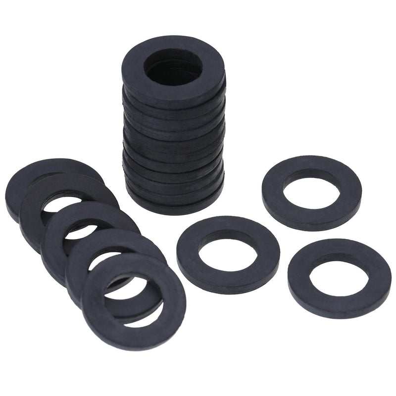 20 Pack Shower Hose Washers Rubber Washers Seals for 1/2 Inch Shower Head and Hose