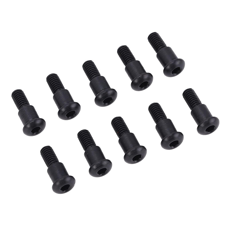10Pcs Hex Button Shoulder Screw, for SCX10 M3x4x10mm Stainless Steel Hex Socket Button Shoulder Screw
