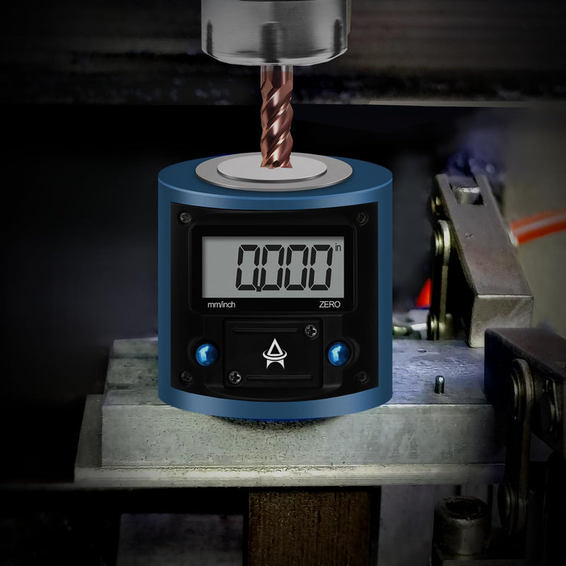 Electronic Z Axis Zero Setter,Digital Height Pre-Setter,Z Axis Pre Setting Device Positioning Tool,CNC Machining Center Blade Adjuster,for CNC Lathe,Milling Machine,Drilling Machine