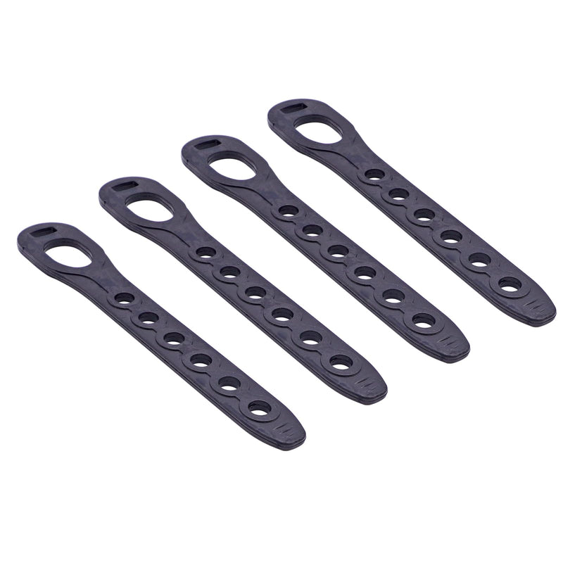 T2/T3 Style Rubber Bike Rack Strap,Bike Carrier Securing Strap,Bike Rack Rubber Chain Strap 7533535 4 Packs