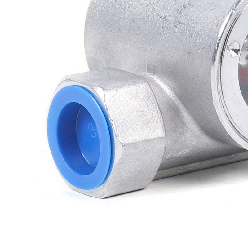 3/4" NPT Stainless Steel 304 Sight Water Flow Indicator with Impeller 362Psi 2.5MPa 3/4" NPT