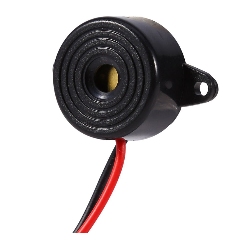 3-24V Piezo Electronic Tone Buzzer Alarm Continuous Sound Cable Length 100mm