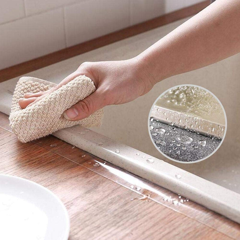 LLPT Caulk Tape Solid White 2 Inch x 33 Feet Extra Waterproof Heavy Duty Adhesive Caulking Strips for Sink Shower Bathtub Toilet Lavabo Kitchen (WS233) 1.96" Width