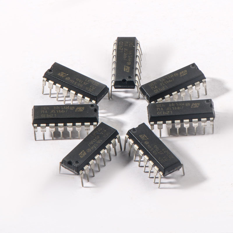 L293 L293D 16-Pin IC Stepper Motor Drivers (10-Pack) – High-Efficiency Motor Controller
