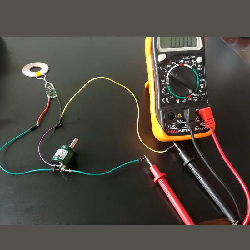 Rotatable Hall Sensor, 0.088°0-360 Degrees Rotatable Hall Angle Sensor 0-5V Output Full Circle 12Bit DC 5V Supply Voltage DC 0-5V Output Voltage