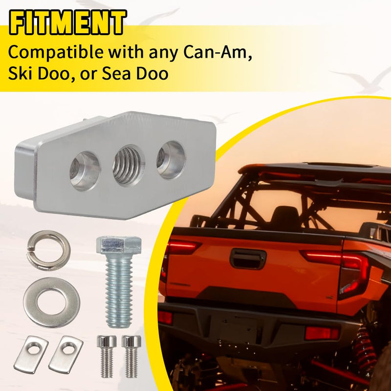 ATV & UTV Anchor Tie Down Anchors Compatible with Can-Am Sea-Doo Ski-Doo (4 Pack)