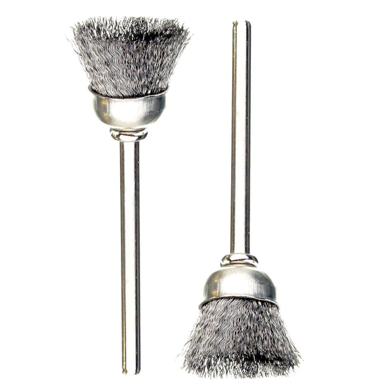 Rocaris 36Pcs Brass Steel Wire Brush Polishing Wheels Full kit for Rotary Tools