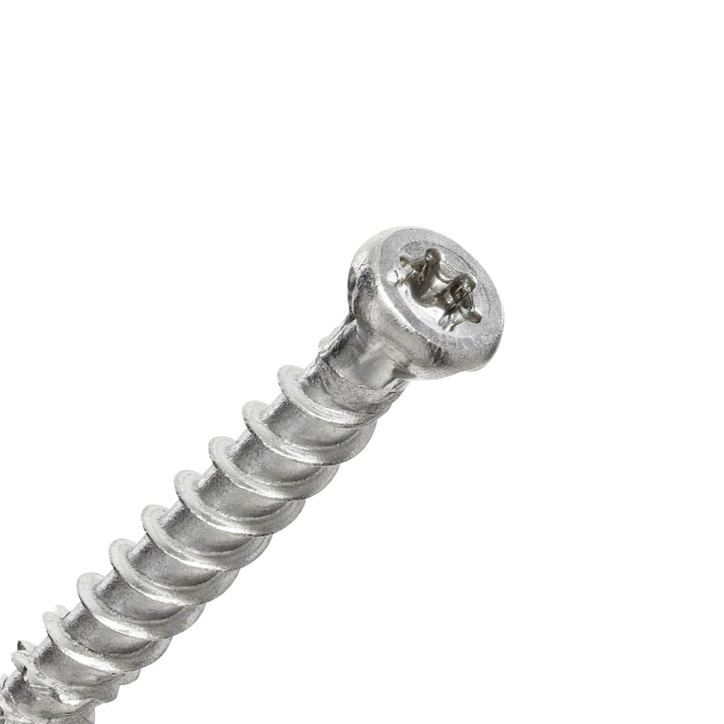 Power Pro Premium 305 Stainless Steel Trim Screws (#8 x 1-5/8") - 1lb Box