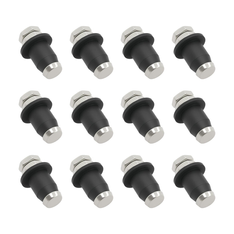 RV Water Tank Probe Sensors, Screw-in Water Level Sensors for Fresh Water, Gray Water, and Black Tank Waste Water (12-Pack)
