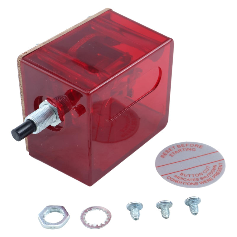 ZTUOAUMA Push Button Magnetic Switch 25700071 117 Compatible with Murphy Switchgage Panels for Bandit Chipper Marine Diesel Generator Engines Shutdown Devices and Distributor Ignition