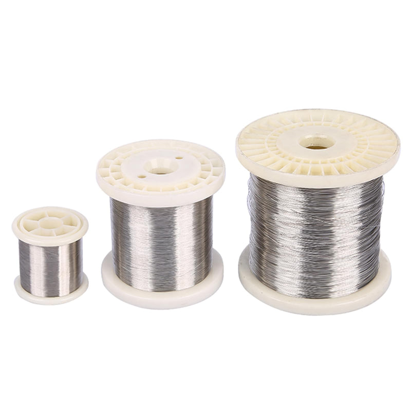Pure Nickel Wire Diameter 0.05mm Length 5m/16.4ft, 99.9% Purity Nickel Wire for Manufacturing and Scientific Experiments