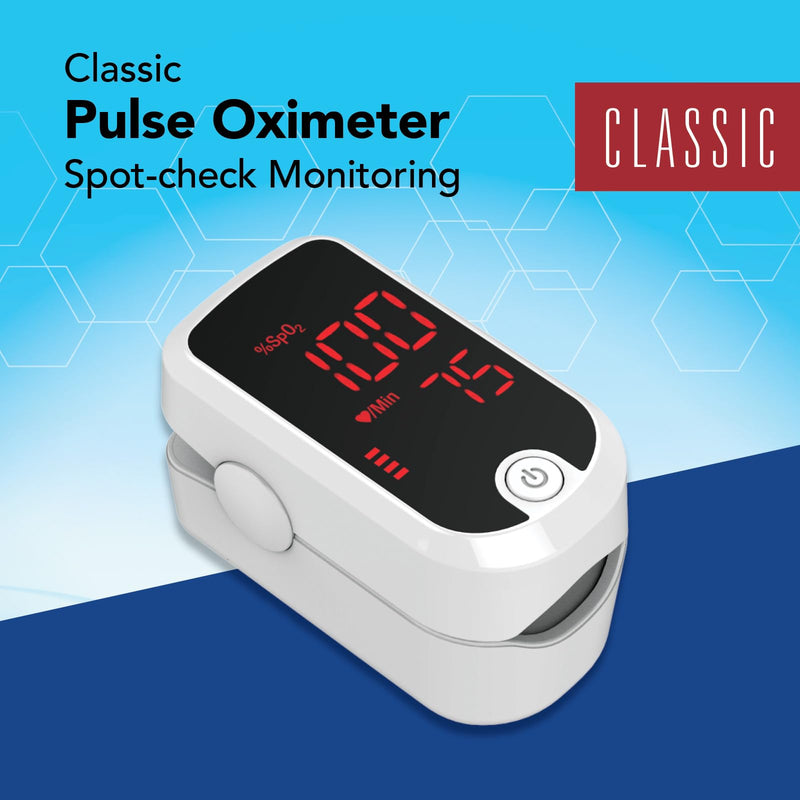 Zewa Advanced Fingertip Pulse Oximeter – SpO₂ & Heart Rate Monitor with OLED Display, Plethysmograph & Perfusion Index – Portable Blood Oxygen Saturation Meter for Home, Sports & Travel