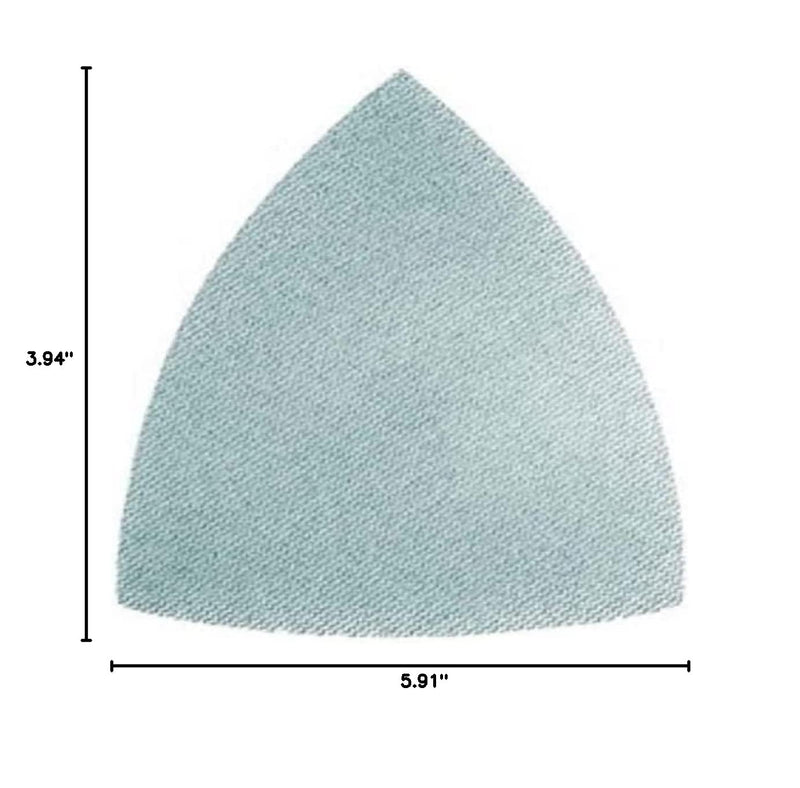 Festool 203322 Granat Net P120 Grit DTS (100x150mm) Delta Abrasive Sanding Sheets, 50-Pack